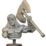 Barbarian Bust