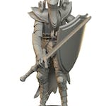 Cursed Knight with Sword and Shield