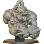 Ogr Giant Bust