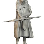 Gor Egyptian God with Bow