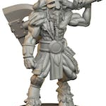 Bull Warrior with huge Axe