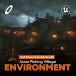 Asian Fishing Village Environment