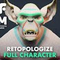 How to Retopologize a Full Character