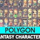 POLYGON MINI - Fantasy Characters Pack
