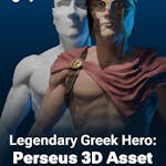 Legendary Greek Hero: Perseus 3D Asset Collection