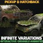 Procedural Vehicles - Pickup/Hatchback Two Pack