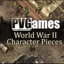 2.5D Character Pieces - World War II