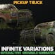 Procedural Vehicles - Pickup Truck