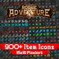 Item Icons 16x16 Pixelart Rogue Adventure