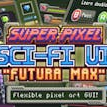 Super Pixel Sci Fi UI Futura Max