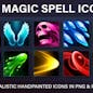 Magic Spell And Ability Icons