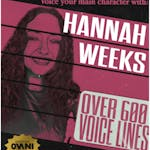 Hannah Weeks Voice Over Pack