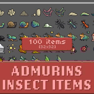 Admurins Insect Items