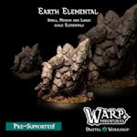 Earth Elemental - Small, Medium and Large