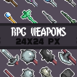 RPG Weapons 24px
