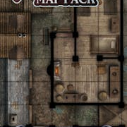 Pathfinder Map Pack: Slum Quarter Alleys (PDF/JPG)