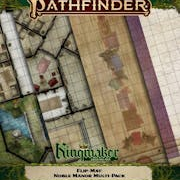 Pathfinder Flip-Mat: Kingmaker Adventure Path Noble Manor Multi-Pack (PDF/JPG)