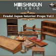 Feudal Japan Interior Props Vol1