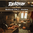 Medieval VOL.1 - Kitchen (Low Poly)