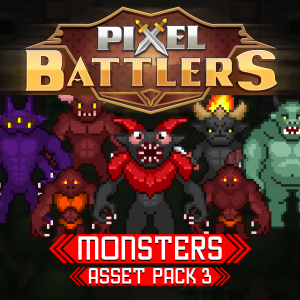 Pixel Battlers Monsters Asset Pack 03