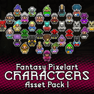 Character Sprites Wave 1 - Fantasy Dreamland
