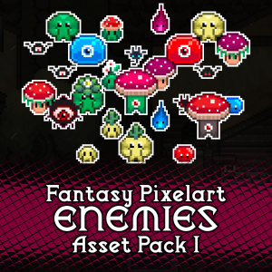 Enemy Sprites Wave 1 - Fantasy Dreamland