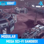 POLY - Mega Sci-Fi Sandbox (GODOT)