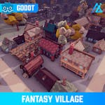 POLY - Fantasy Village (GODOT)