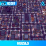 POLY - Houses (GODOT)