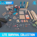 POLY - Lite Survival Collection (GODOT)