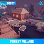 POLY - Forest Village (GODOT)