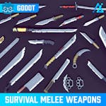 POLY - Survival Melee Weapons (GODOT)