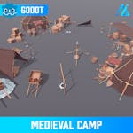 POLY - Medieval Camp (GODOT)