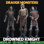 Drowned Knight - Draugr Undead Zombie Monster Set