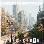 Abandoned Post Apocalyptic City Pack