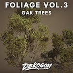 Foliage VOL.3 - Oak Trees (Nanite and Low Poly)