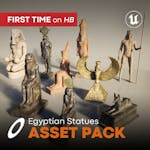 Egyptian Statues Pack