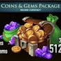 Game Coins & Gems Package