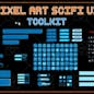 Pixel Art Sci-Fi UI