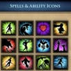 60 RPG Spells & Ability Icons