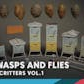 Critters VOL.1 - Bees Wasps Flies (Nanite and Low Poly w/Particle)