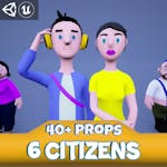 Citizens with Props