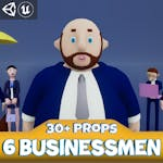 Businessmen Pack with Props