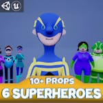 Superheroes with Props