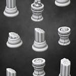 Ruined Pillar & Cauldron Pack 1