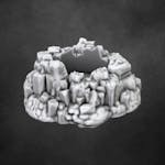 Scatter Pucks - Desert Rocks