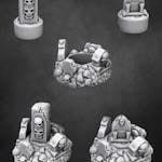 Scatter Pucks - The Grave Stones