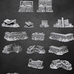 Ruined Inn Set