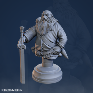 Dwarf Ranger: Bust
