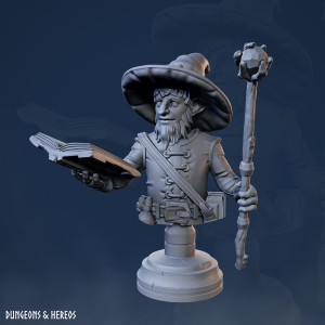 Gnome Mage: Bust